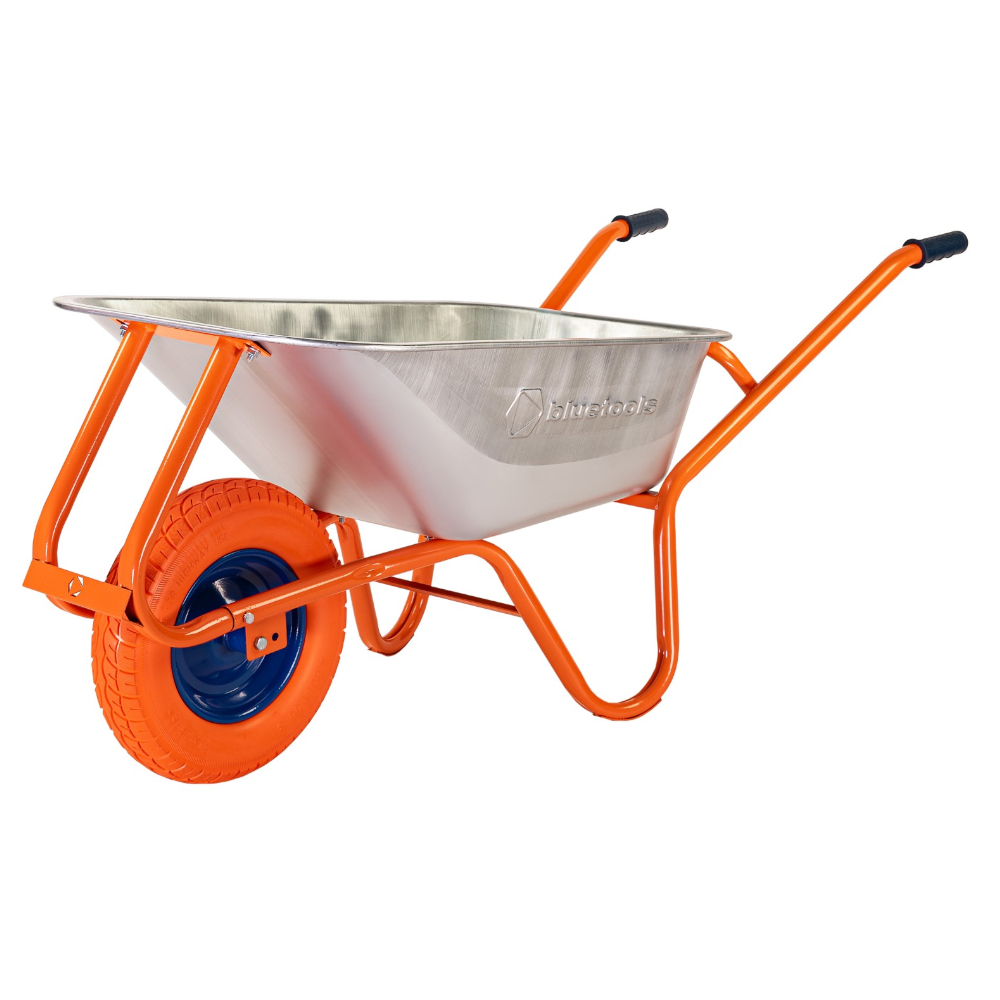 Тачка садова BLUETOOLS Formula 1 Standard (90 л, 180 кг, PU)